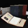 a5 three fold loose leaf binding notebook 2