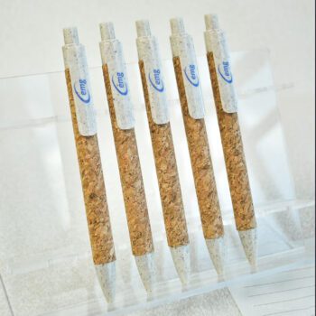 cork wheat straw ballpoint pen 2