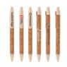 cork wheat straw ballpoint pen