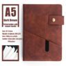 custom a5 leather diary planner notebooks 3