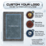 custom a5 soft pu leather business notebook 2