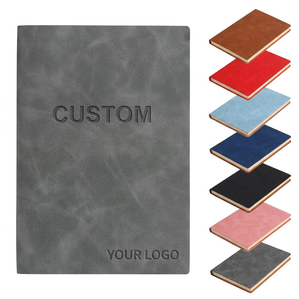 custom a5 soft pu leather business notebook custom a5 soft pu leather business notebook
