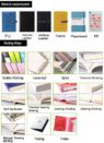 custom embossed hardcover a5 pu leather notebook 5