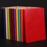 custom logo hard cover pu leather notebook 1