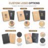 custom logo spiral kraft cover notebook renolds 1