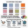 custom printed a5 linen business notebook 4
