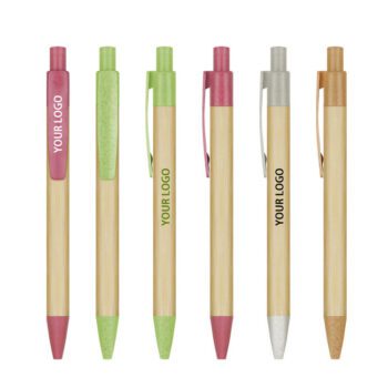 eco friendly bamboo wood ballpoint pen 1