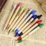 eco friendly bamboo wood ballpoint pen 3