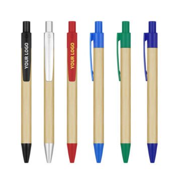 eco friendly bamboo wood ballpoint pen