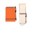 flip up design spiral notebooks with pen 1