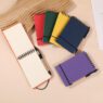 flip up design spiral notebooks with pen 2