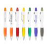gourd shaped plastic ballpoint pen with highlighter 5