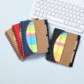 hard cover coil wire spiral notebook with ruler 4