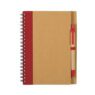 hardcover spiral notebooks with pen 2