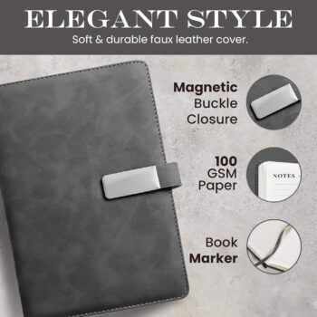 magnetic buckle hardcover business notebooks 10