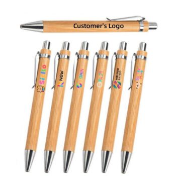 meiji bamboo wood ballpoint pen 6