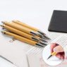 meiji bamboo wood ballpoint pen 9