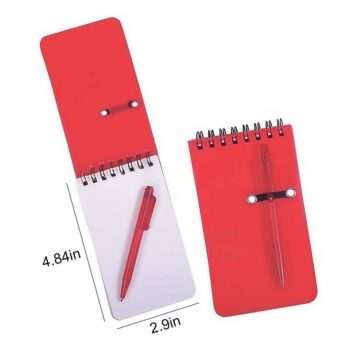 mini promotion spiral notepad with pen 1