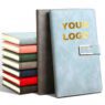 personalized a5 leather journal with buckle