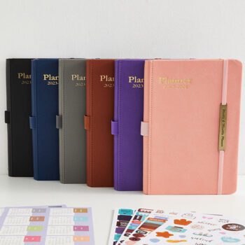 personalized a5 pu hardcover planner notebook 1