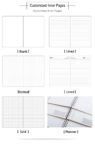 personalized a5 pu hardcover planner notebook 5