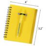 pp cover notebook sticky notes set 5