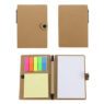 sticky memo set notepads with snap button and pen 1