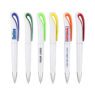 swan shaped plastic twist ballpoint pen 1