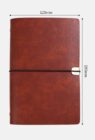 vintage a6 refillable leather journal 4