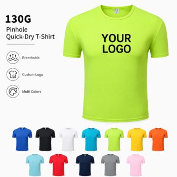 130gsm quick dry round neck t shirt koupan