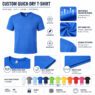 170gsm quick dry polyester t shirt manufacturer plint 1