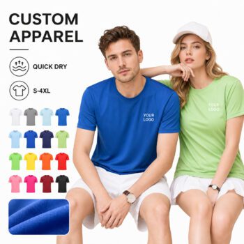 170gsm quick dry polyester t shirt manufacturer plint