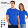 180gsm 100 cotton crew neck shirt seiyo