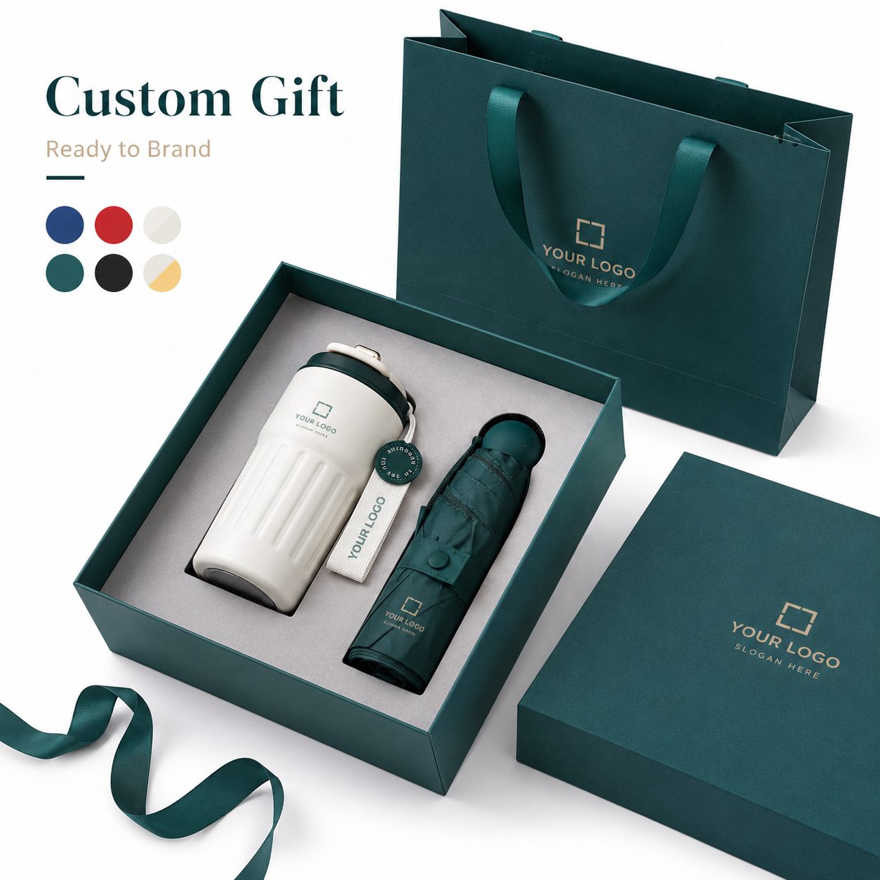 2 in 1 corporate gift set coffee cup 450ml umbrella 2 in 1 corporate gift set coffee cup 450ml umbrella