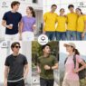 200gsm cotton crew neck t shirt gium 2