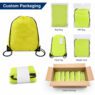210d oxford drawstring bag with custom logo blades 3