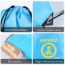 210d polyester sports draw string bags uznam 1