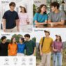 250gsm heavyweight cotton t shirt krusly 2