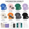 260gsm super heavyweight cotton t shirt bandul 3