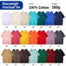 260gsm super heavyweight cotton t shirt bandul 6