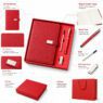 3 in 1 a5 notebook gift set with metal pen usb flash 1