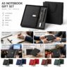 3 in 1 a5 notebook gift set with metal pen usb flash 2