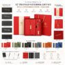 3 in 1 a5 notebook gift set with pen usb 3