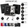 4 in 1 corporate gift set notebook pen keychain business card holder 3