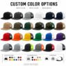 7 panel mesh snapback trucker hat zorp 2