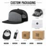 7 panel mesh snapback trucker hat zorp 4