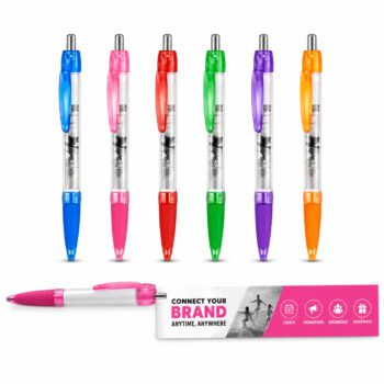 advertising banner plastic ballpoint pen yomil 1