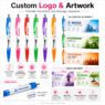 advertising banner plastic ballpoint pen yomil 2