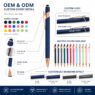 aluminum stylus ballpoint pen clexton 3