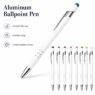 aluminum stylus ballpoint pen polus 6